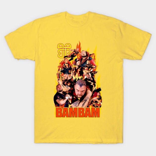 Bam Bam T-Shirt by PentaGonzo